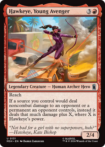 Hawkeye, Young Avenger (Foil) | Marvel Super Heroes、Magic: The Gathering、kayou
