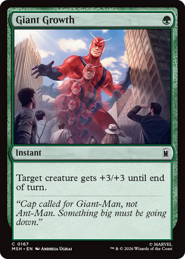 Giant Growth (Foil) | Marvel Super Heroes、Magic: The Gathering、kayou
