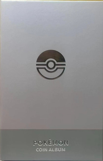 Pokemon Center China Light Grey Coin Collection Album Folder、Pokemon、kayou
