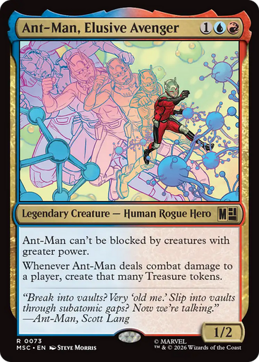 Ant-Man, Elusive Avenger (Surge Foil) | Marvel Super Heroes Commander、Magic: The Gathering、kayou