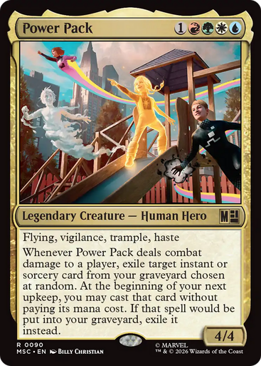 Power Pack (Surge Foil) | Marvel Super Heroes Commander、Magic: The Gathering、kayou
