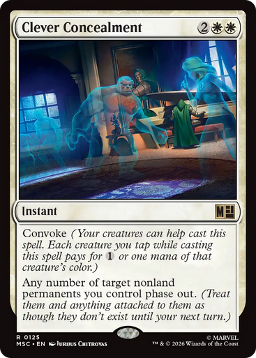 Clever Concealment (Surge Foil) | Marvel Super Heroes Commander、Magic: The Gathering、kayou