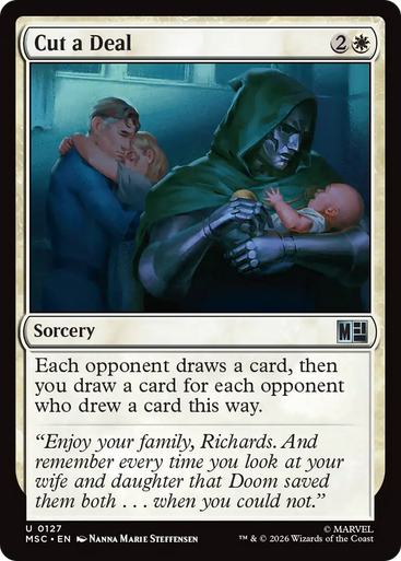 Cut a Deal (Surge Foil) | Marvel Super Heroes Commander、Magic: The Gathering、kayou