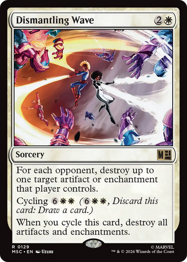 Dismantling Wave (Surge Foil) | Marvel Super Heroes Commander、Magic: The Gathering、kayou