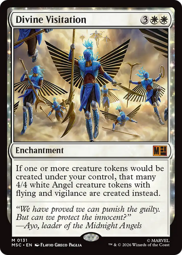 Divine Visitation (Surge Foil) | Marvel Super Heroes Commander、Magic: The Gathering、kayou