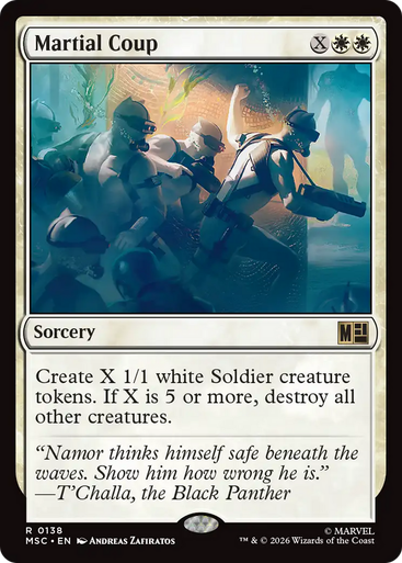 Martial Coup (Surge Foil) | Marvel Super Heroes Commander、Magic: The Gathering、kayou