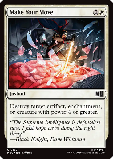 Make Your Move (Surge Foil) | Marvel Super Heroes Commander、Magic: The Gathering、kayou