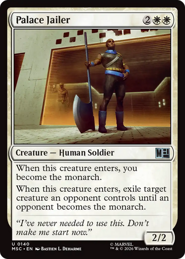 Palace Jailer (Surge Foil) | Marvel Super Heroes Commander、Magic: The Gathering、kayou