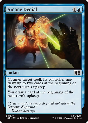 Arcane Denial (Surge Foil) | Marvel Super Heroes Commander、Magic: The Gathering、kayou