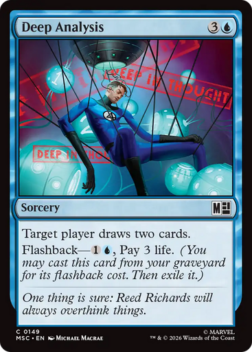 Deep Analysis (Surge Foil) | Marvel Super Heroes Commander、Magic: The Gathering、kayou