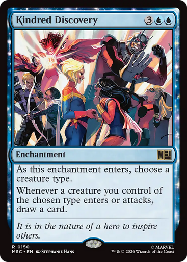 Kindred Discovery (Surge Foil) | Marvel Super Heroes Commander、Magic: The Gathering、kayou