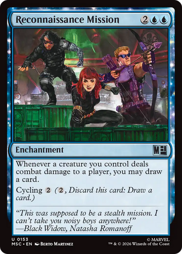 Reconnaissance Mission (Surge Foil) | Marvel Super Heroes Commander、Magic: The Gathering、kayou