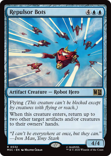 Repulsor Bots (Foil) | Marvel Super Heroes Commander、Magic: The Gathering、kayou