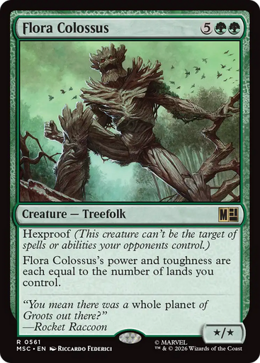 Flora Colossus (Foil) | Marvel Super Heroes Commander、Magic: The Gathering、kayou
