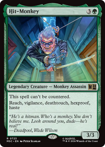 Hit-Monkey (Foil) | Marvel Super Heroes Commander、Magic: The Gathering、kayou