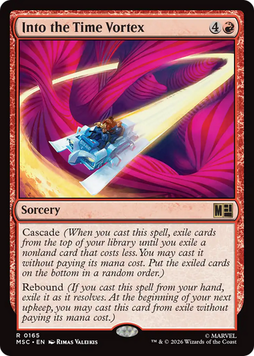 Into the Time Vortex (Surge Foil) | Marvel Super Heroes Commander、Magic: The Gathering、kayou
