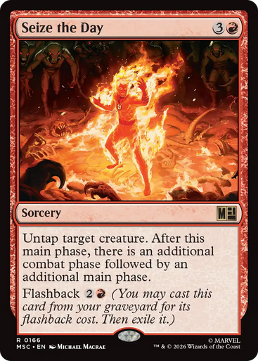 Seize the Day (Surge Foil) | Marvel Super Heroes Commander、Magic: The Gathering、kayou
