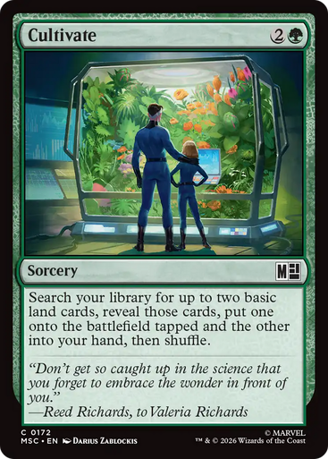 Cultivate (Surge Foil) | Marvel Super Heroes Commander、Magic: The Gathering、kayou
