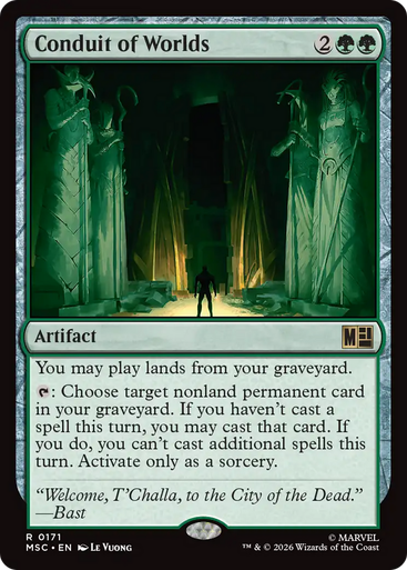 Conduit of Worlds (Surge Foil) | Marvel Super Heroes Commander、Magic: The Gathering、kayou