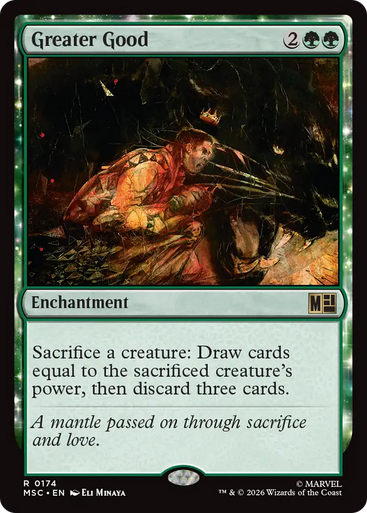 Greater Good (Surge Foil) | Marvel Super Heroes Commander、Magic: The Gathering、kayou