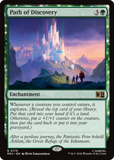 Path of Discovery (Surge Foil) | Marvel Super Heroes Commander、Magic: The Gathering、kayou