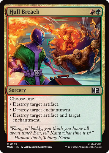 Hull Breach (Surge Foil) | Marvel Super Heroes Commander、Magic: The Gathering、kayou