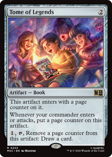 Tome of Legends (Surge Foil) | Marvel Super Heroes Commander、Magic: The Gathering、kayou