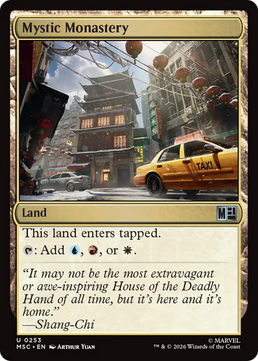 Mystic Monastery (Surge Foil) | Marvel Super Heroes Commander、Magic: The Gathering、kayou