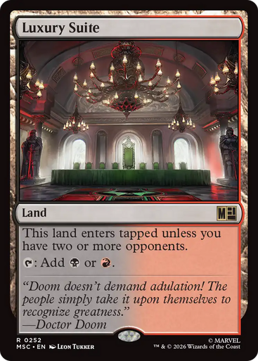 Luxury Suite (Surge Foil) | Marvel Super Heroes Commander、Magic: The Gathering、kayou