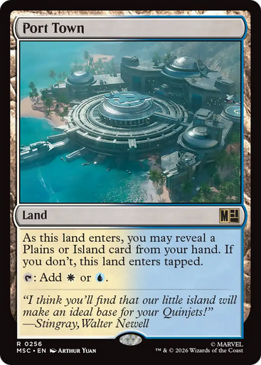 Port Town (Surge Foil) | Marvel Super Heroes Commander、Magic: The Gathering、kayou