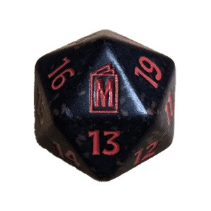 Marvel Super Heroes Spindown Dice - Black w/ Red、Magic: The Gathering、kayou