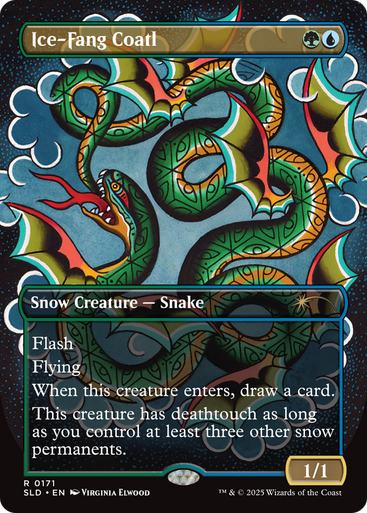 Ice-Fang Coatl (Secret Lair - Inked) | Secret Lair Drops、Magic: The Gathering、kayou