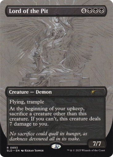 Lord of the Pit (#893) (Secret Lair - Kieran Yanner) | Secret Lair Drops、Magic: The Gathering、kayou