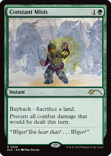 Constant Mists (Secret Lair - Phil Foglio) | Secret Lair Drops、Magic: The Gathering、kayou
