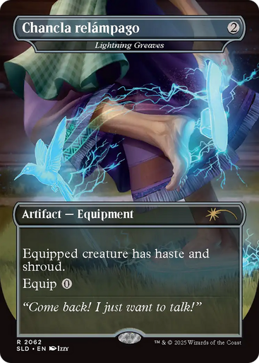 Lightning Greaves Chancla relampago (Secret Lair - Nuestra Magia) | Secret Lair Drops、Magic: The Gathering、kayou