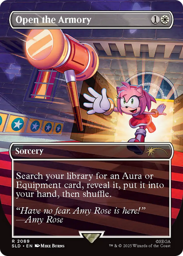 Open the Armory (Secret Lair - Sonic: Chasing Adventure) | Secret Lair Drops、Magic: The Gathering、kayou