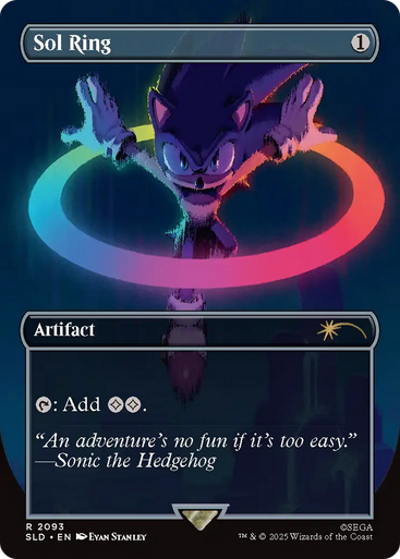 Sol Ring (Secret Lair - Sonic: Chasing Adventure) | Secret Lair Drops、Magic: The Gathering、kayou