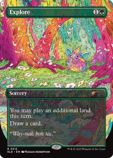 Explore (Secret Lair - Furby: Doo-Ay Noo-Lah) | Secret Lair Drops、Magic: The Gathering、kayou