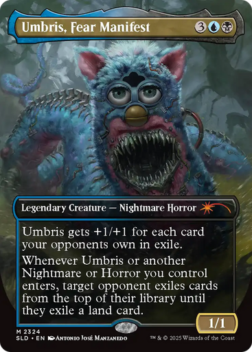 Umbris, Fear Manifest (Secret Lair - Furby: The Oddbodies) | Secret Lair Drops、Magic: The Gathering、kayou