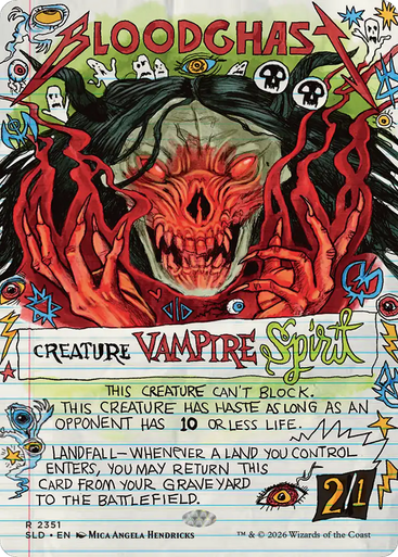 Bloodghast (Secret Lair - Notebook Genius) | Secret Lair Drops、Magic: The Gathering、kayou