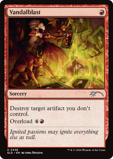 Vandalblast (Secret Lair - Goblin Storm) | Secret Lair Drops、Magic: The Gathering、kayou