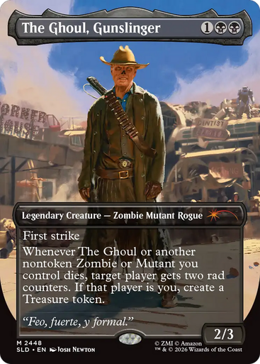 The Ghoul, Gunslinger (Secret Lair - Fallout: Beyond Vault 33) | Secret Lair Drops、Magic: The Gathering、kayou