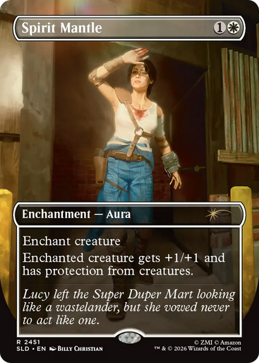 Spirit Mantle (Secret Lair - Fallout: Beyond Vault 33) | Secret Lair Drops、Magic: The Gathering、kayou