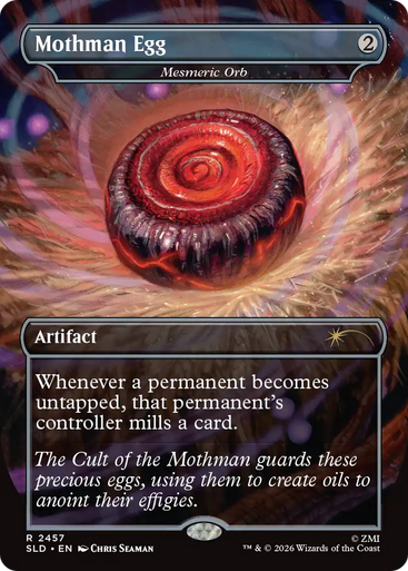 Mesmeric Orb Mothman Egg (Secret Lair - Fallout: Rad) | Secret Lair Drops、Magic: The Gathering、kayou