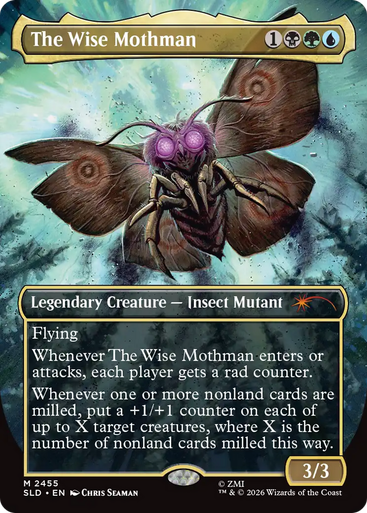 The Wise Mothman (Secret Lair - Fallout: Rad) | Secret Lair Drops、Magic: The Gathering、kayou