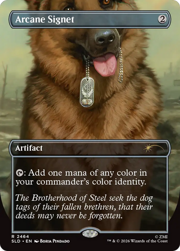 Arcane Signet (Secret Lair - Fallout: Greet the Dog) | Secret Lair Drops、Magic: The Gathering、kayou