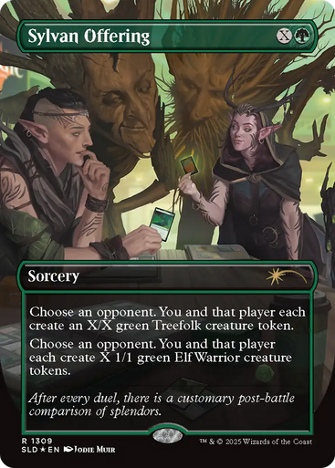 Sylvan Offering (Foil) (Secret Lair - Magiccon: the Gathering) | Secret Lair Drops、Magic: The Gathering、kayou