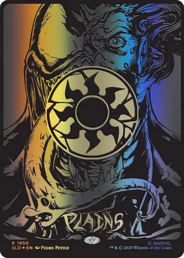 Plains (Foil) (Secret Lair - Marvel's Spider-Man: Mana Symbiote) | Secret Lair Drops、Magic: The Gathering、kayou