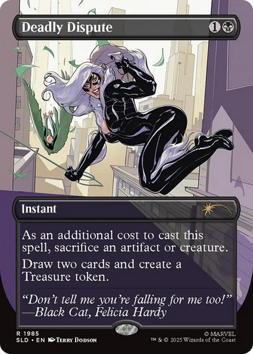 Deadly Dispute (Foil) (Secret Lair - Marvel's Spider-Man: Villainous Plots) | Secret Lair Drops、Magic: The Gathering、kayou
