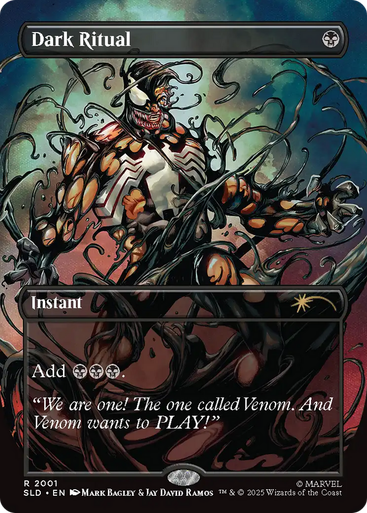 Dark Ritual (Foil) (Secret Lair - Marvel's Spider-Man: Venom Unleashed Colors) | Secret Lair Drops、Magic: The Gathering、kayou